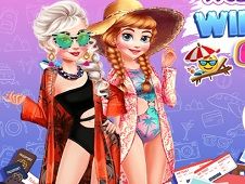 Frozen Sisters Winter Escape Online