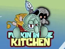 Funkin in the Kitchen with Spongebob