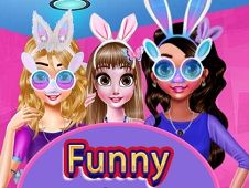 Funny Easter Girls