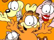 Garfield And Friends Bubbleshooter