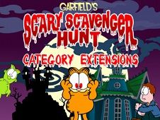 Garfield Scary Scavenger - Garfield Games