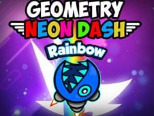 Geometry Neon Dash Rainbow Online