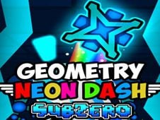 Geometry Neon Dash Subzero Online