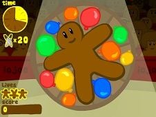 Gingerbread Circus Knife Throwing Online