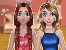 Girls Glitter Makeover