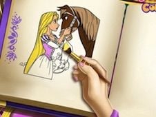 Goldie Princess Coloring Book Online