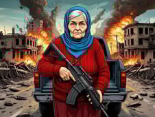 Grandma with machine-gun: Apocalypsis