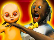Granny vs The Baby in Yellow
