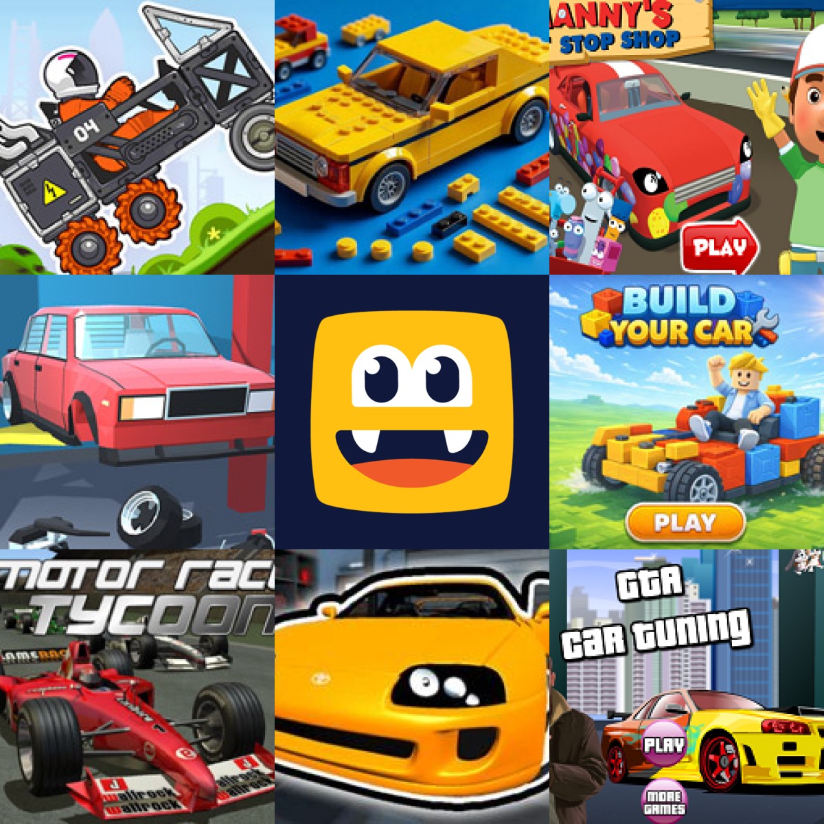 Vehicle Build Games Gry Budowania Samochodów Online 🛞 Play-Games.Com