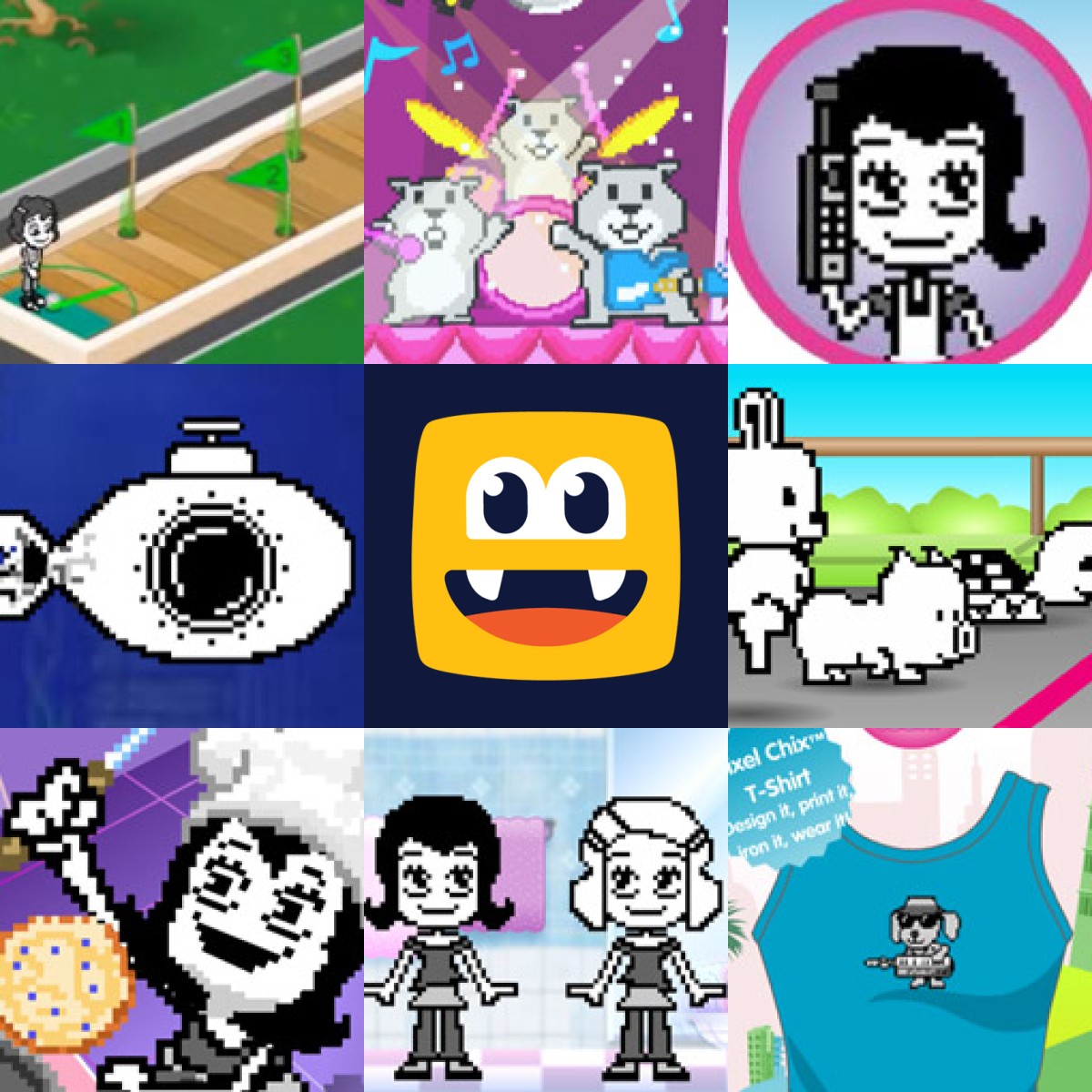 Juegos De Pixel Chix En línea 🕹️ Play-Games.Com