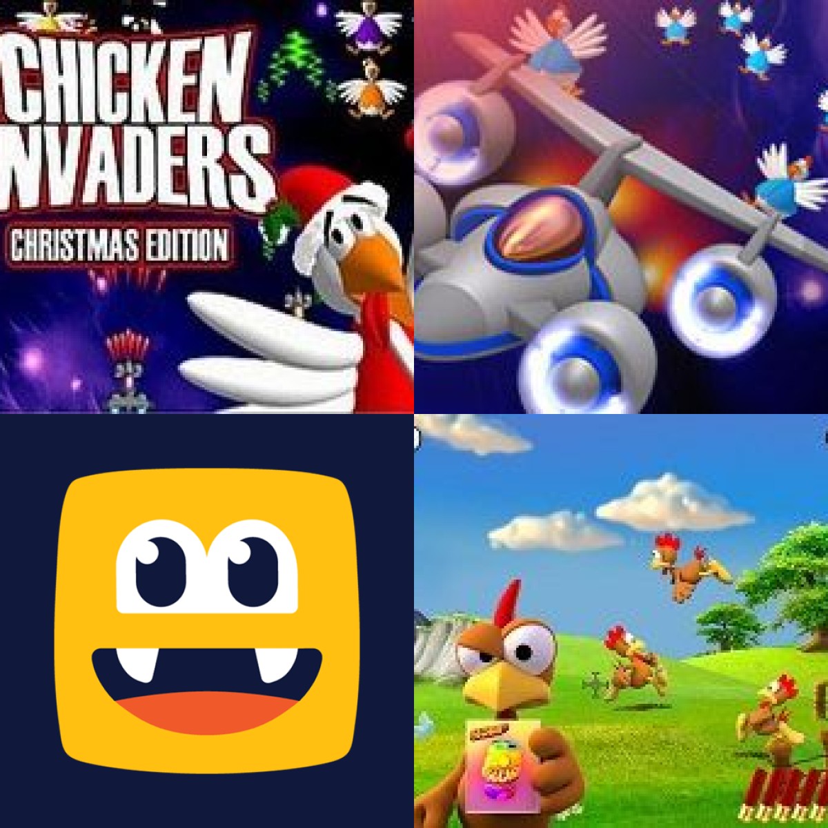Jeux Chicken Invaders En ligne 🐔 Play-Games.Com