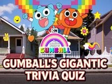 Gumball's Gigantic Trivia Quiz Online