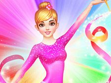Gymnastics Girls Dress Up Game Online