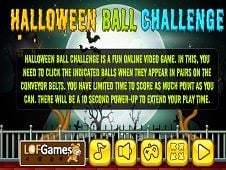 Halloween Ball Challenge Online