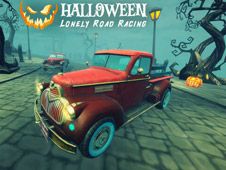 Halloween Lonely Road Racing Online