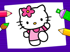 Hello Kitty Coloring Book