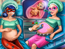 Hero BFFs Pregnant Check up