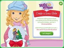 Holly Hobbie Create A Snow Globe