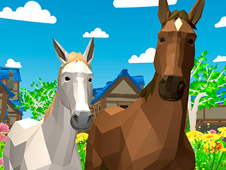 Horse Family Animal Simulator 3D