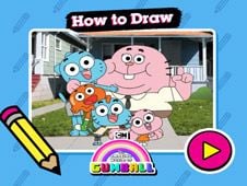 How to Draw Gumball FULL Online
