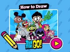 How to Draw Teen Titans Go Online