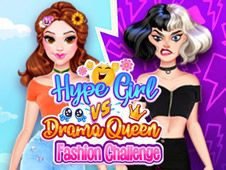 Hype Girl vs Drama Queen Fashion Challenge Online