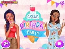 Ice Cream Birthday Party Online