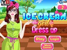 Ice Cream Girl Dress Up Online