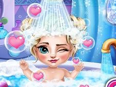 Ice Queen Baby Bath