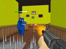 Invasion of the Rainbow Friends Shooter Online