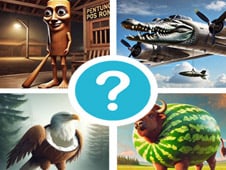 Italian ANIMALS: Guess Tung Tung Tung Sahur!