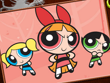 Powerpuff Girls Coloring Page Online