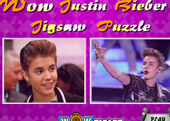 Wow Justin Bieber Jigsaw Puzzle