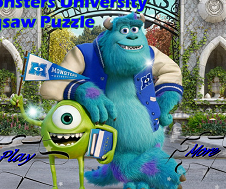 Monsters University Jigsaw Puzzle Online