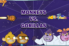 Rocket Monkeys vs Gorillas