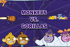 Monkey's vs. Gorillas