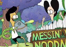 Sanjay and Craig Messing with Noodman Online
