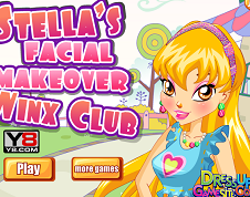 Stella Facial Makeover Winx Club Online