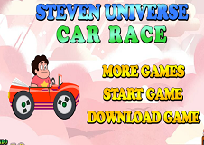 Steven Universe Car Race Online