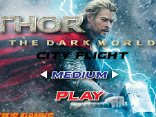 Thor the Dark World City Flight
