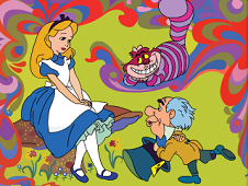 Sort My Tiles Alice in Wonderland Online
