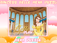 Princess Belle Hexa Puzzle Online