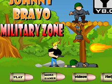 Johnny Bravo Military Zone Online