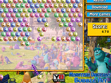 Monster University Bubble Hit Online