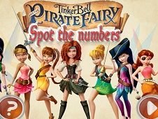 Tinkerbell Spot the Numbers
