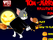 Tom and Jerry Halloween Pumpkin