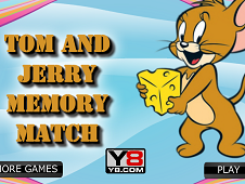 Tom and Jerry Memory Match Online