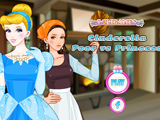 Cinderella Poor vs Princess