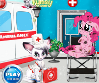 Little Pinkie Pie at the Hospital