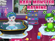 Baby Monster Bathing